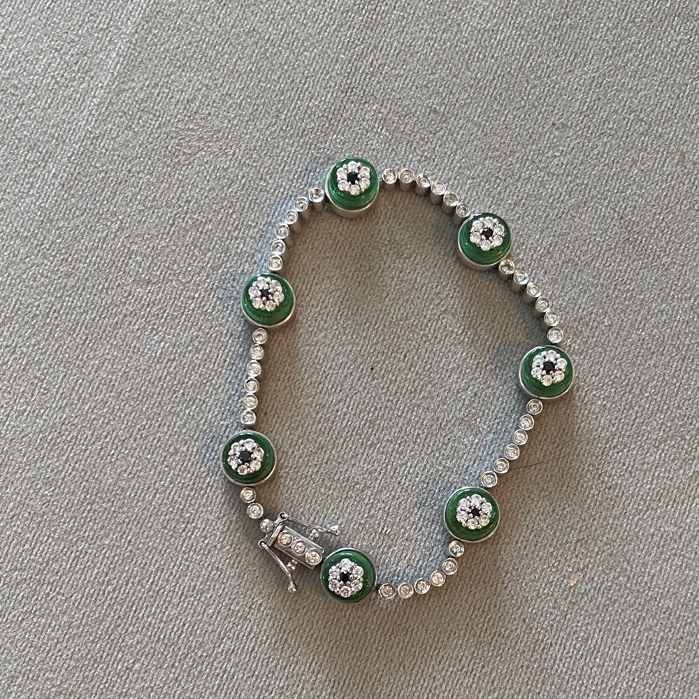 Sterling Silver Evil eye Bracelet
